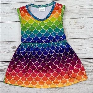 Rainbow Mermaid Dress